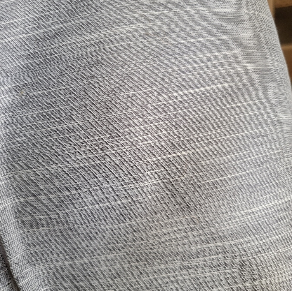 Gray Grommet Curtain Panel Pair